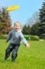 Having fun with a Frisbee